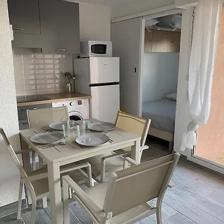 Appartement T2, Terrasse, Parking Prive Proche Port Et Plages Agde Exterior foto