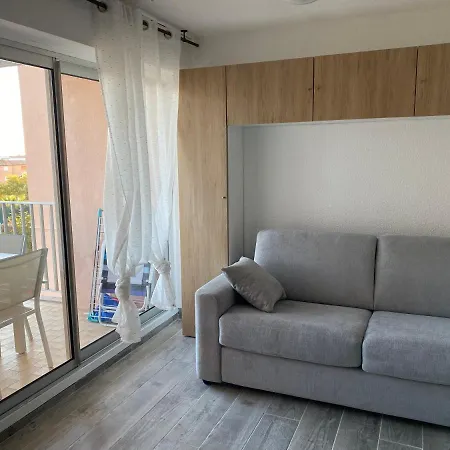 Appartement T2, Terrasse, Parking Prive Proche Port Et Plages Agde Exterior foto