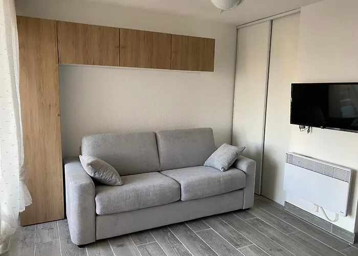 Appartement T2, Terrasse, Parking Prive Proche Port Et Plages