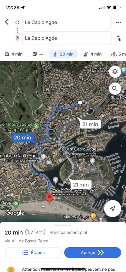 T2, Terrasse, Parking Prive Proche Port Et Plages * Agde