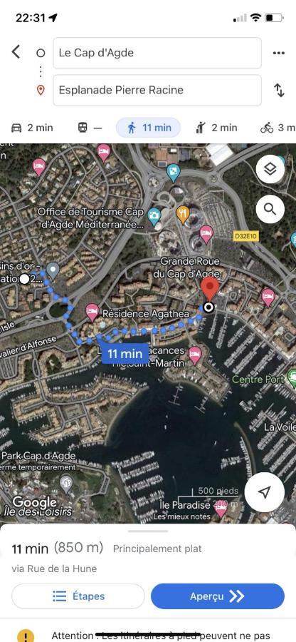 T2, Terrasse, Parking Prive Proche Port Et Plages *